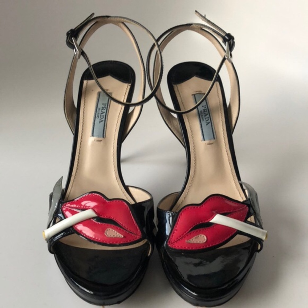 ISO Prada “Smoking Lips” Shoes